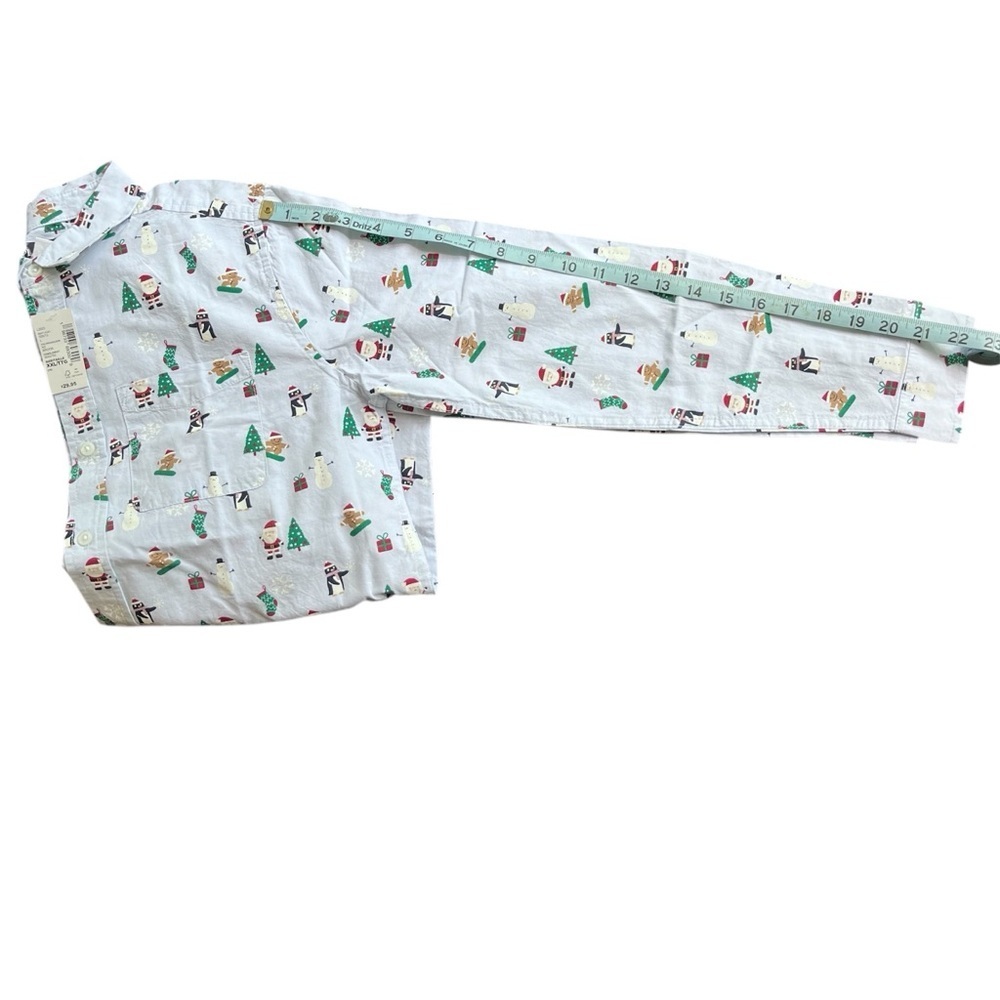 The Childen's Place Boys Long Sleeve Christmas Dress Shirt, Size 16, XXL - Picture 4 of 9